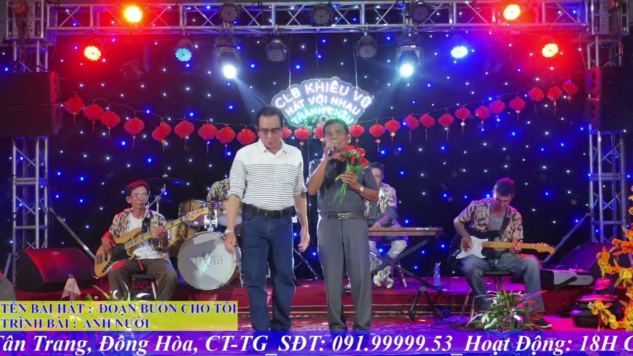 CLB Khiêu Vũ Hát Với Nhau Thành Châu | ĐOẠN BUỒN CHO TÔI | ANH MƯỜI