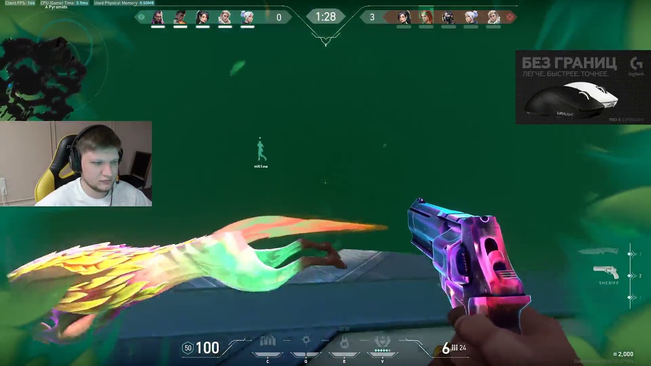 This isn't CSGO, s1mple.