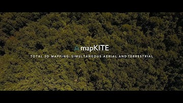 mapKITE: Total 3D mapping - Simultaneous aerial and terrestrial