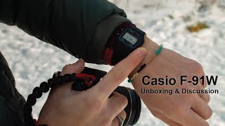 An Iconic Watch for Under $20? Casio F-91W Unboxing and Discussion