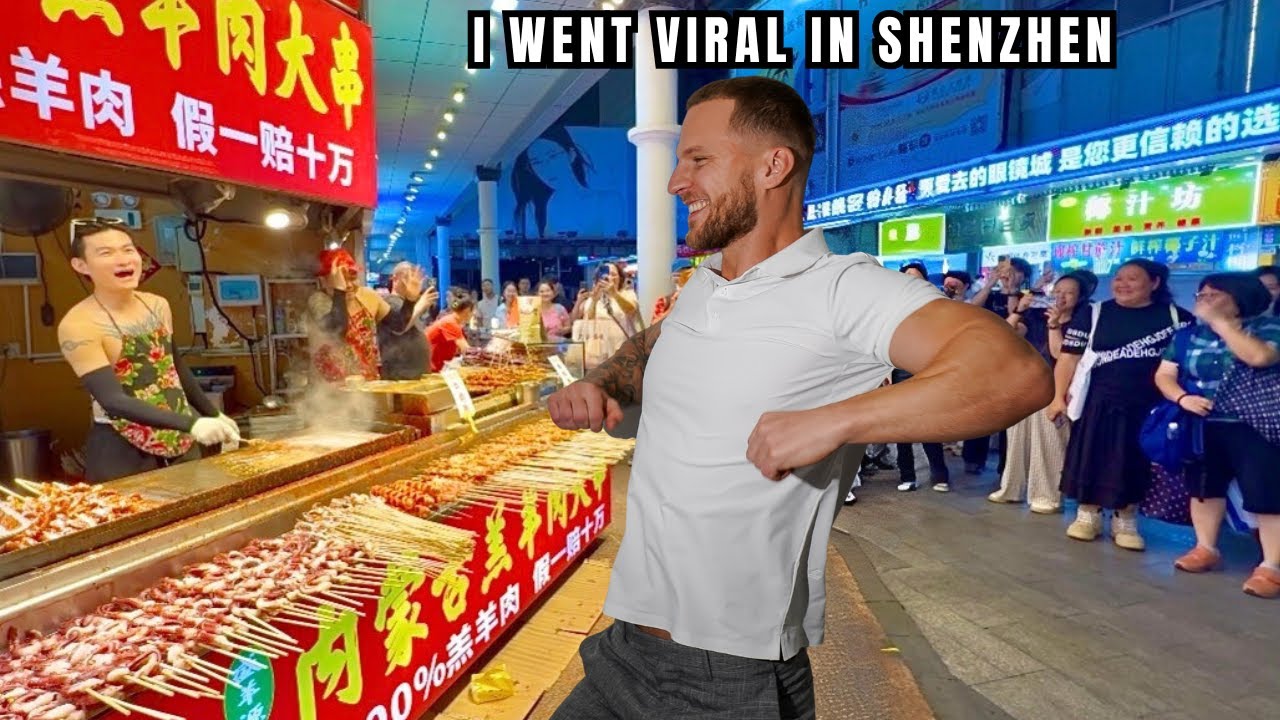 I Went Viral in Shenzhen: Drone Delivery, Street Food & Dancing in Public!