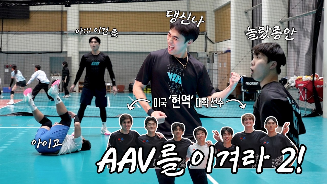 미국식 배구 제대로 경험했습니다 | AAV vs DVB 2편