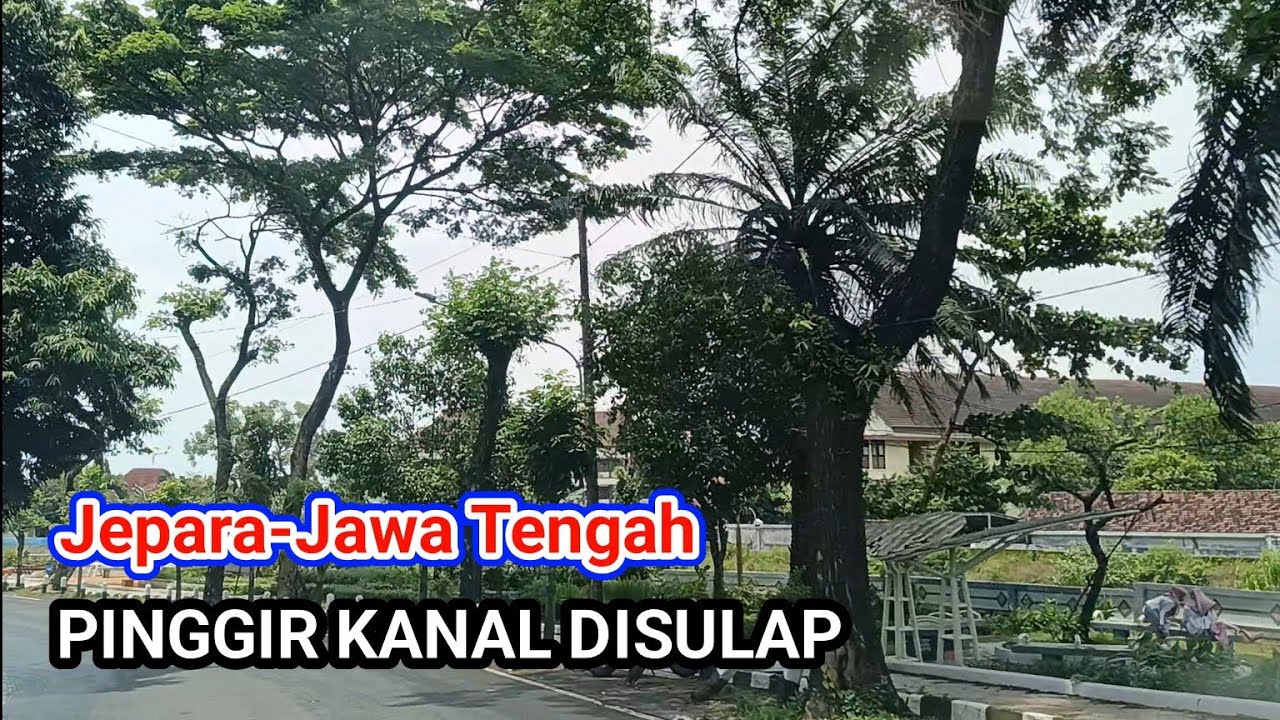 Pinggir KANAL disulap jadi seperti ini 