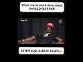Tony Yayo tells Rick Ross to quit rapping 😂 #rickross #tonyyayo #gunit #trendingshorts