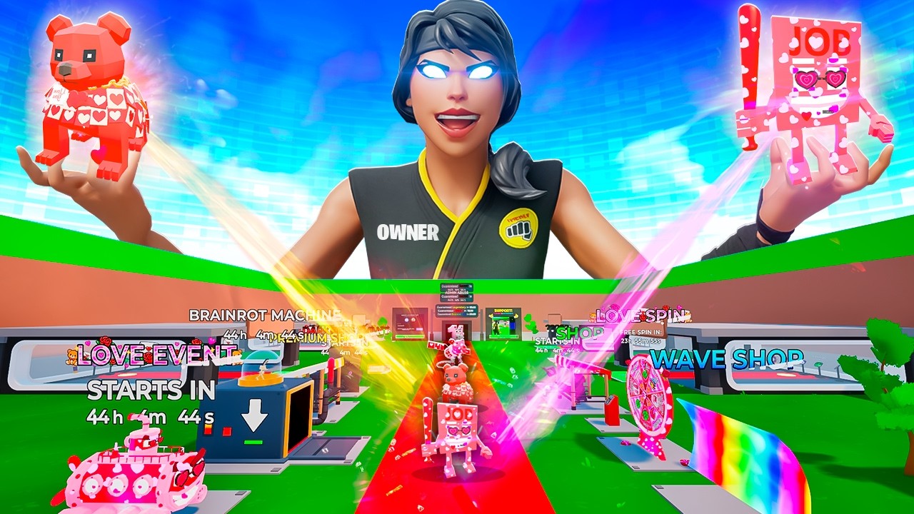 The OWNER of Steal the Brainrot Joined my Lobby! (Fortnite)