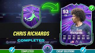 93 FOF Chris Richards SBC Solution - Cheap Solution &amp; Tips - FC 26