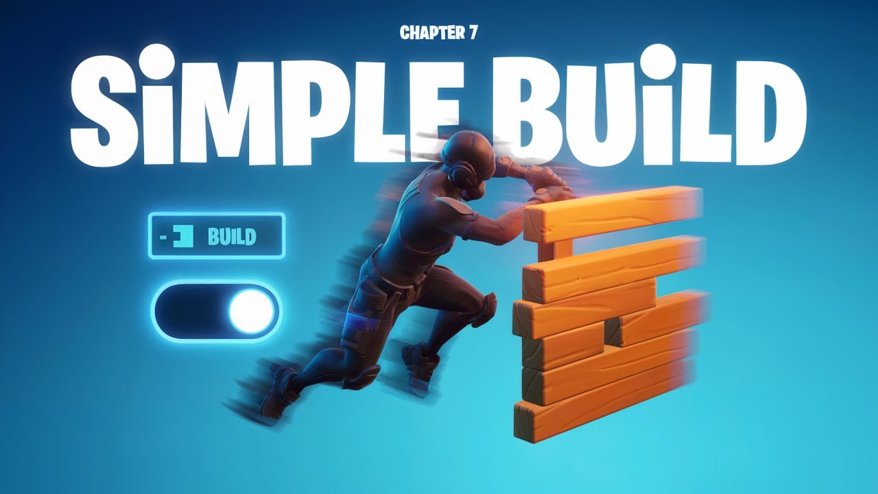 How to Enable or DIsable Simple Build in Fortnite Chapter 7 - YouTube