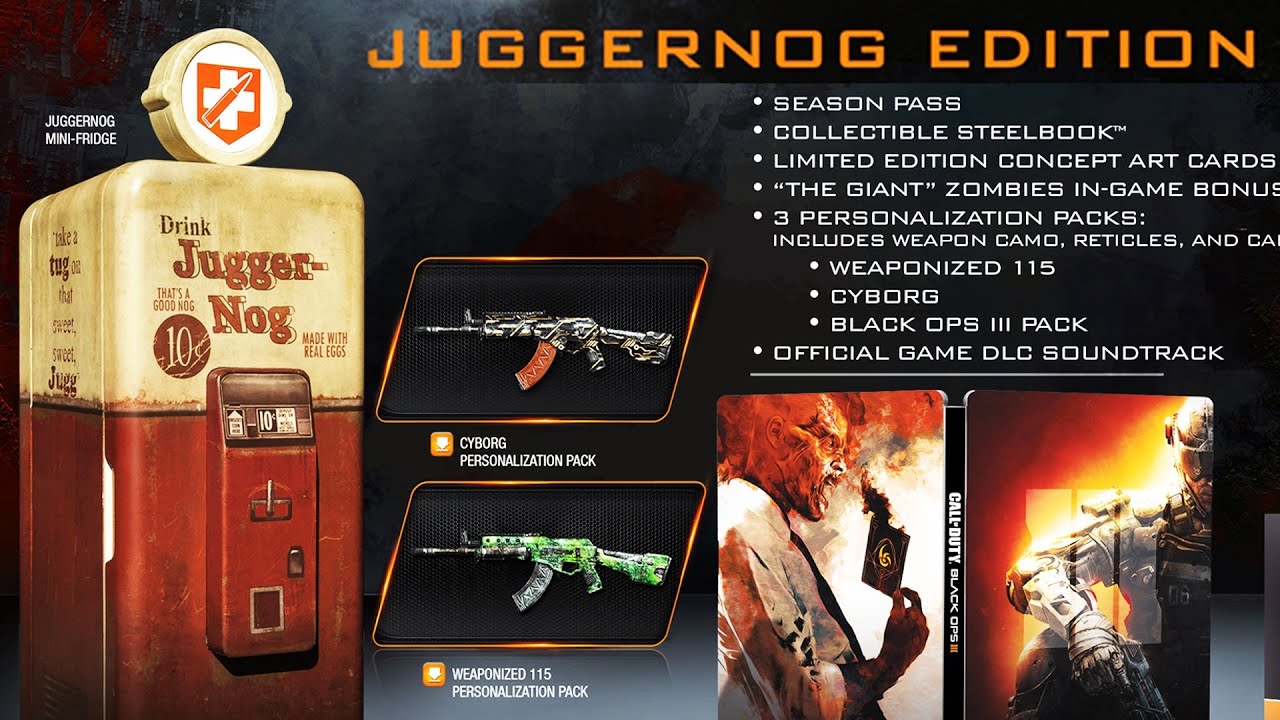 Call Of Duty Black Ops 3 Juggernog Kühlschrank Call of Duty: Black Ops 3 "JUGGERNOG EDITION"! (MW3: 3 Minute .44