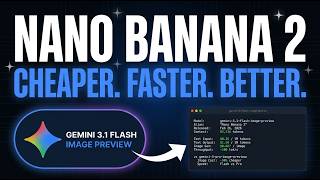 Nano Banana 2 Just Dropped and It's a HUGE Upgrade (CHEAPER + FASTER)