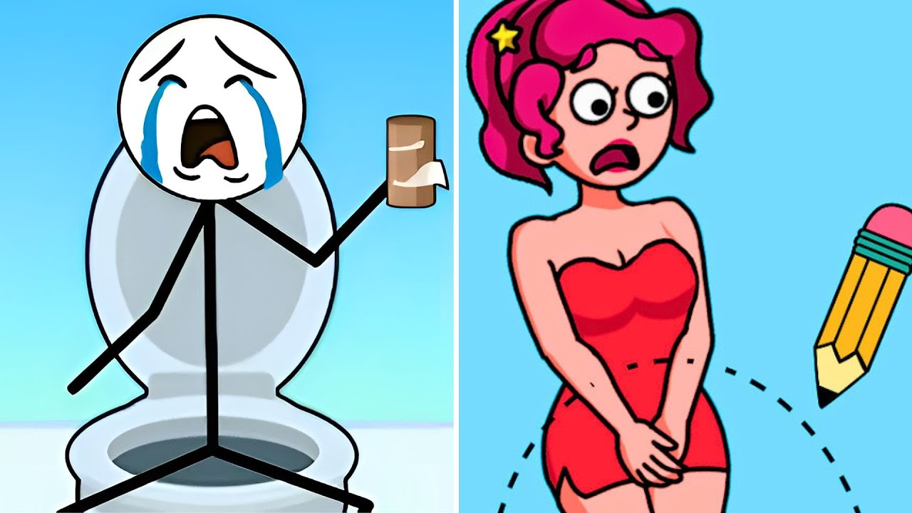 Головоломка «Вор против Рисования» — Безумные уровни, забавные реакции, увлекательная подборка иг...