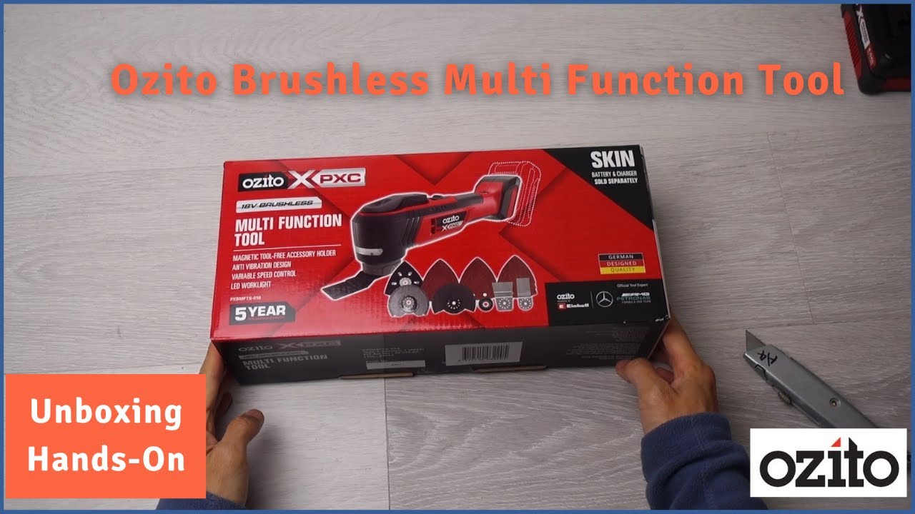 Ozito PXC 18V Brushless Multi Function Tool PXBMFTS 018