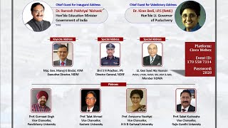 5-Days Online Faculty Development Programme TEACHER'S TRAINING ON DISASTER MANAGEMENT.| NIDM | MHA |