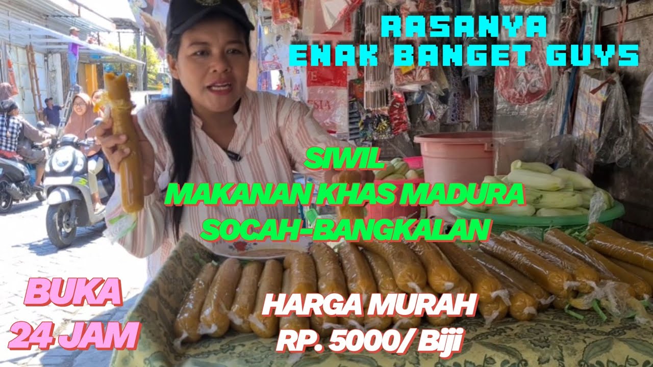 Siwil SIWIL MAKANAN KHAS MADURA SOCAH BANGKALAN RASANYA ENAK BANGET DAN ...