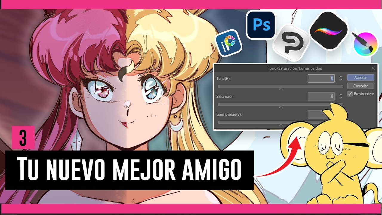 ¿Cómo dibujar en Digital? Color y Herramientas de Selección