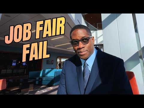 "Job Fairs Are BROKEN - Here's What Actually Happened" #jobsearch #unemployed  #techjobs