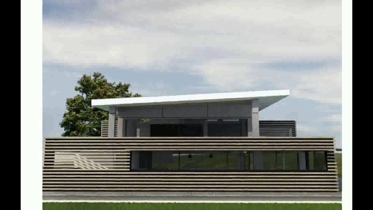 Casa Madera Moderna - YouTube
