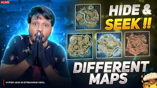 Hide &amp; Seek With Subscribers 😱 Free Fire Telugu Live - Hyper King #shortslive #short