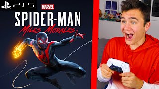 JE TESTE SPIDER-MAN MILES MORALES SUR PS5 !!! (c'est du lourd)