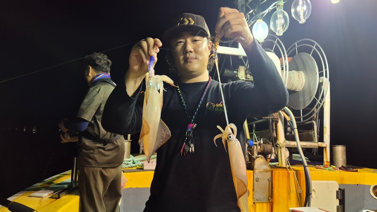7월27일 한치 출조 요약 (진해 뉴월드피싱)