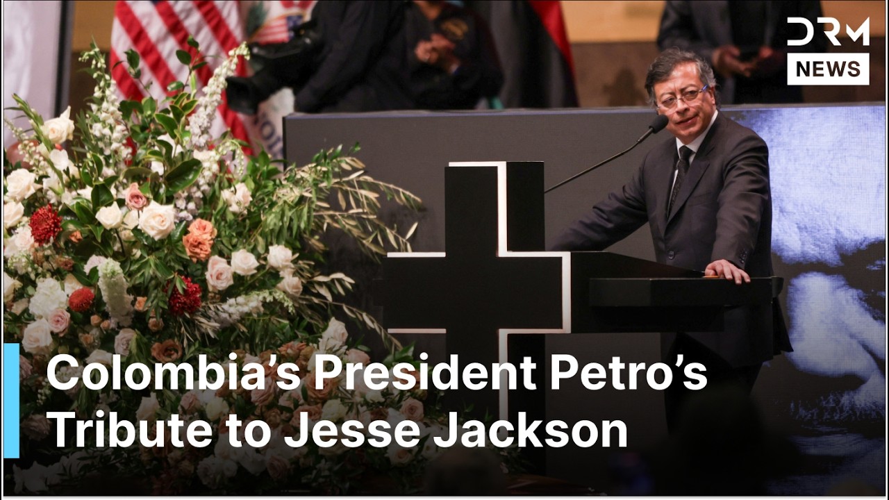FULL SPEECH: Colombia’s President Petro Honors Jesse Jackson, Warns of Rising Global Threats | AC1G