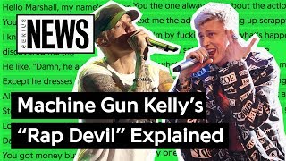 Machine Gun Kelly's “Rap Devil” (Eminem Diss) Explained | Song Stories chords