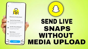 How To Send Live Snaps Without Media Upload (Full Guide)