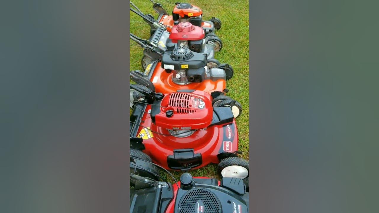 Which pulls more, AWD vs. RWD vs. FWD Mowers? - YouTube