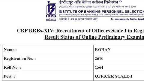 My RRB PO PRELIMS RESULT 🤞🤔 #ibps #rrbpo