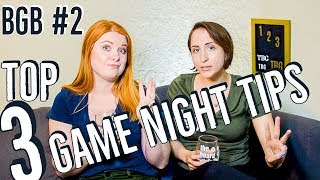 Top 3 Game Night Tips - Board Game Buzz #2