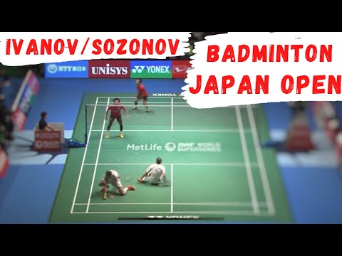 BadmintonOpen.Highlights - Best moments | Ivanov/Sozonov Kamura/Sonoda | Japan Open 2017