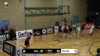 Highlights From Marshall Nelsons 30 -Perth Vs. Willetton
