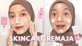 SKINCARE UNTUK REMAJA - REVIEW EMINA BRIGHT STUFF SERIES FACE WASH, SERUM, & MOISTURIZING CREAM