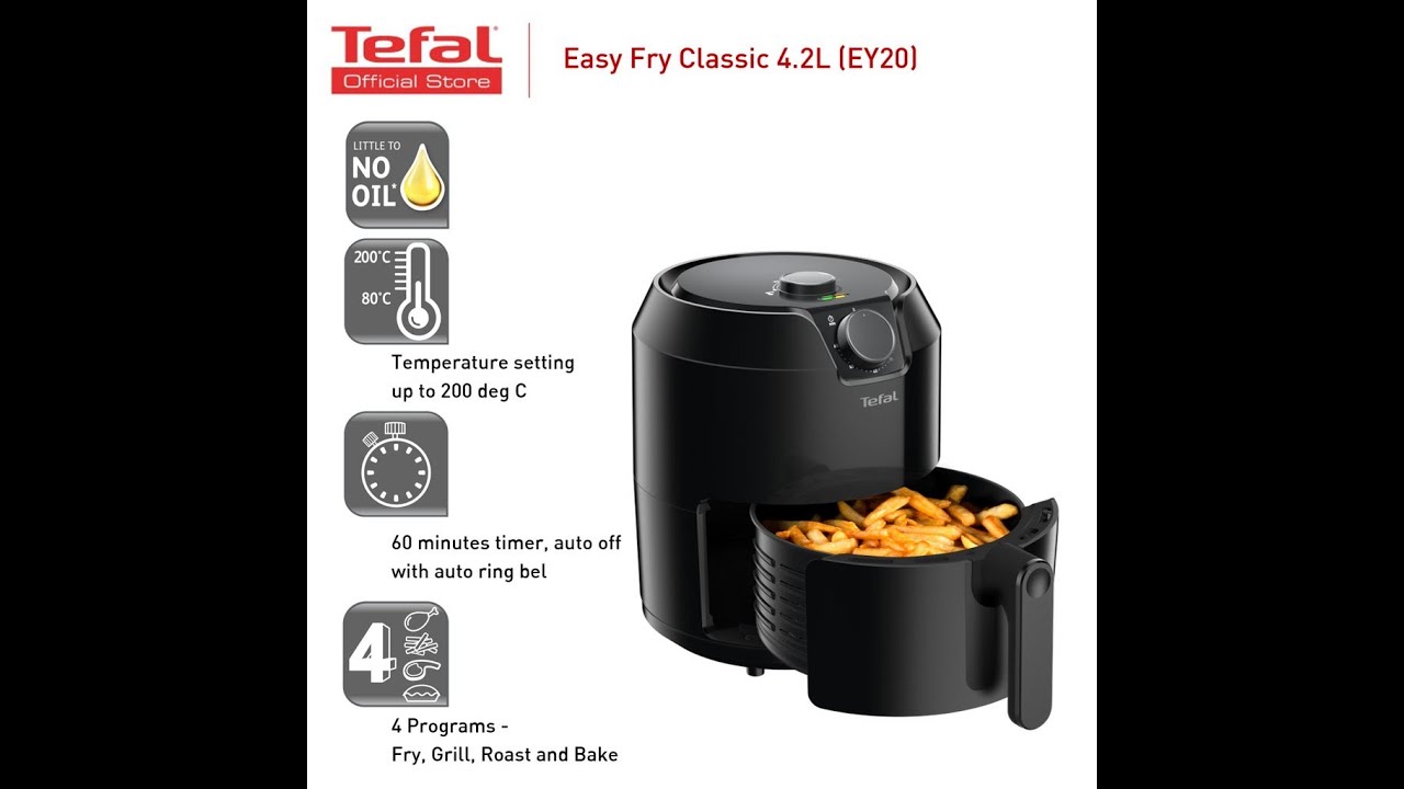 Tefal Air Fryer XL Capacity Unboxing