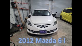 2012 Mazda 6 (i) Touring,  subframe replacement