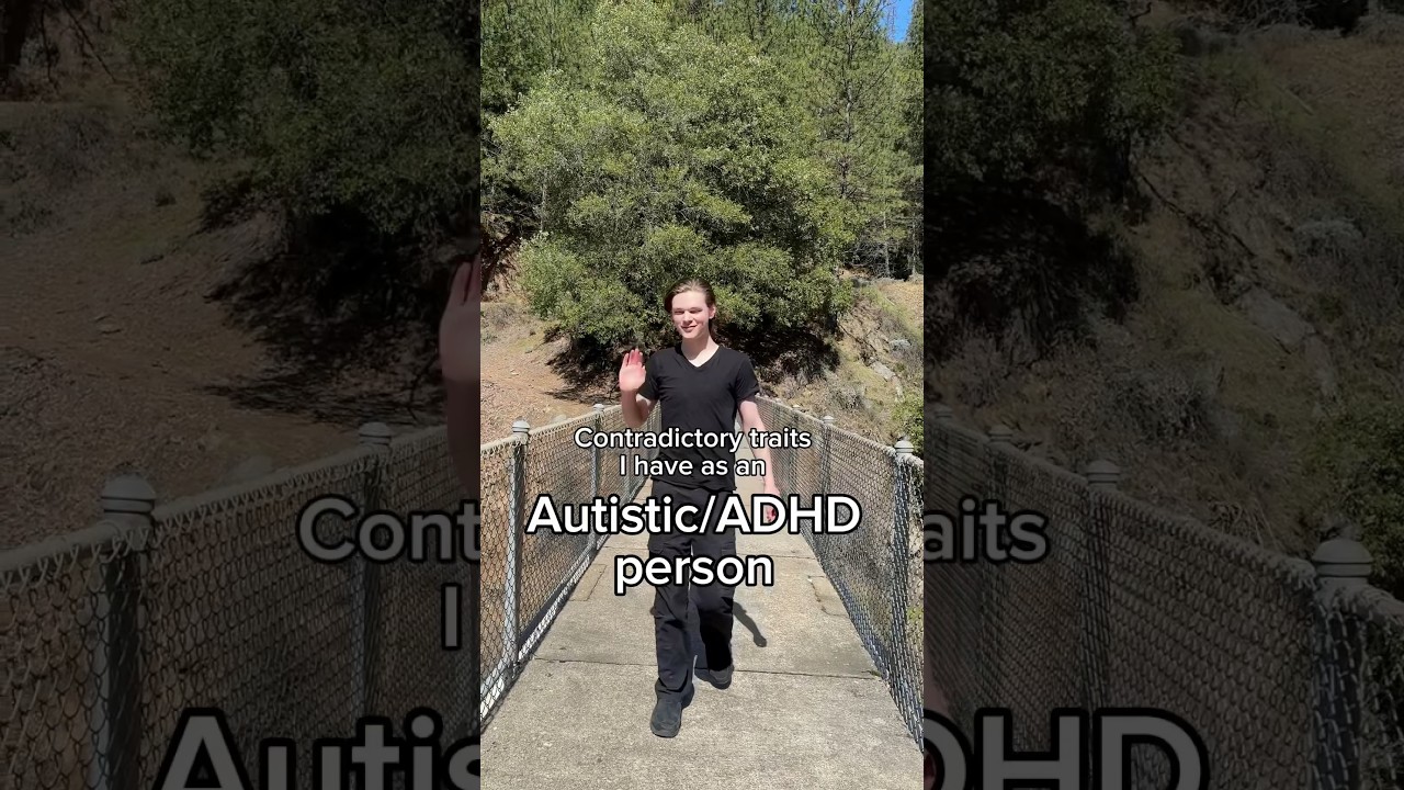 Contradictory traits I have as an autistic/ADHD person❤️￼