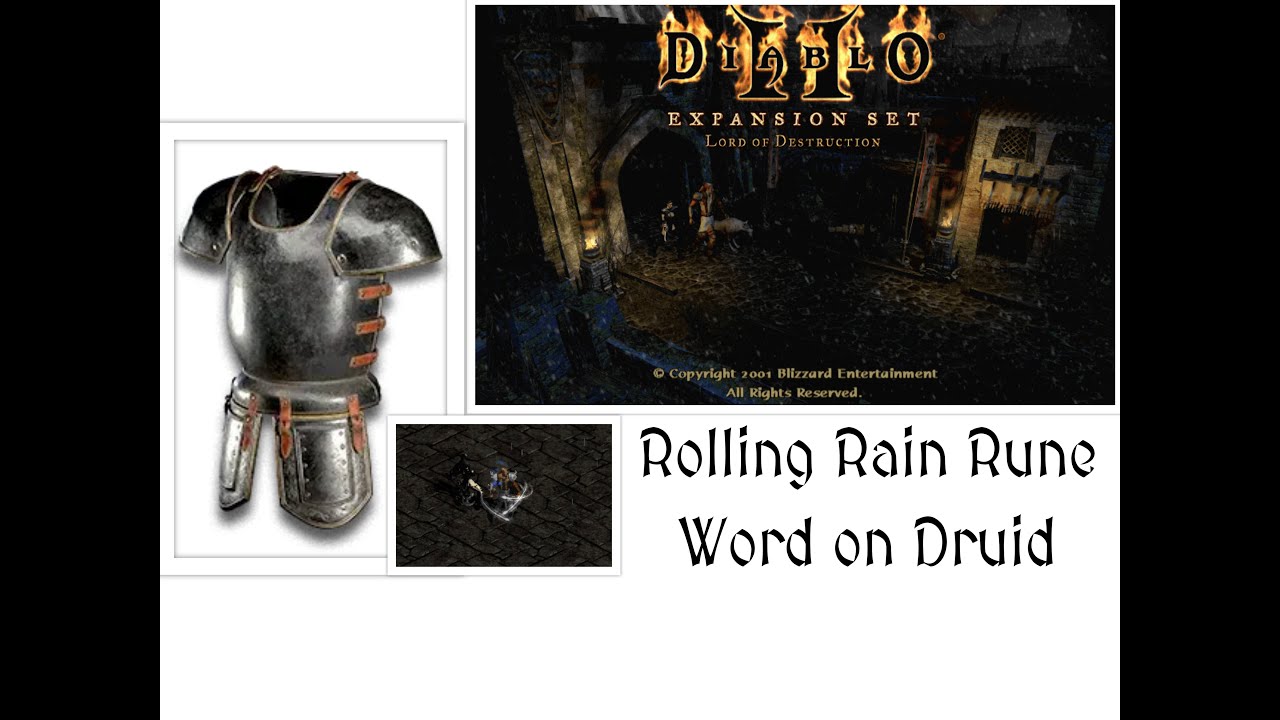 Rolling Rain Rune Word on my Stormlash Fury Druid