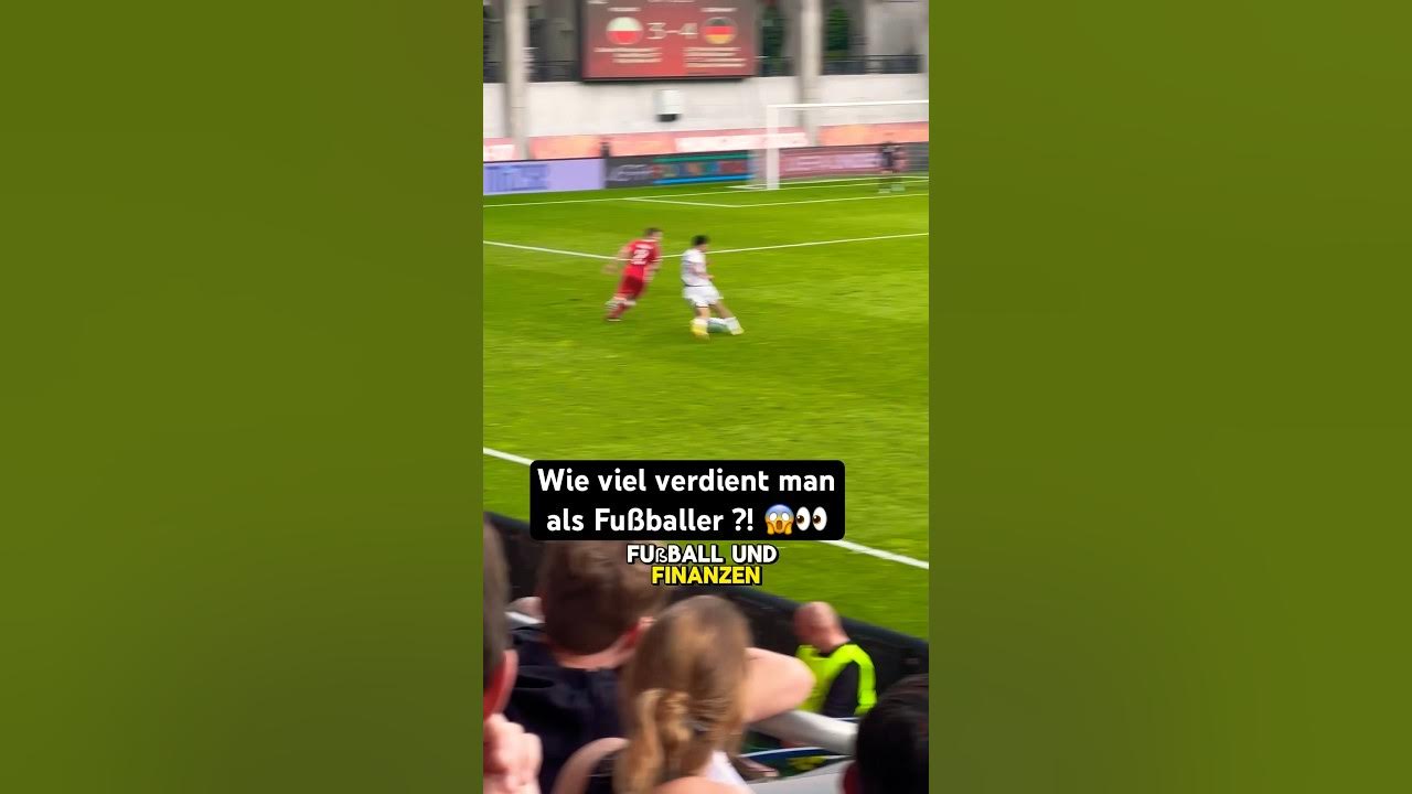 Wie viel verdient ein Fußballer 💰 YouTube