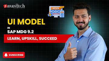 UI Model in SAP MDG 9.2 | ZaranTech