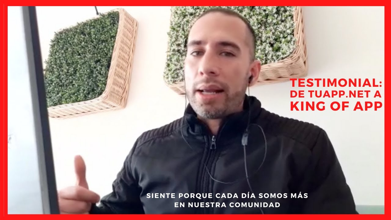 Testimonial de como Mauricio mejoro su negocio cambiando Tuapp.net / Scoreapps a King of App