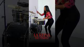 La Reina del Timbal - Bobby Cruz &amp; Elisabeth Timbal 🥁🔥 #salsa #shorts