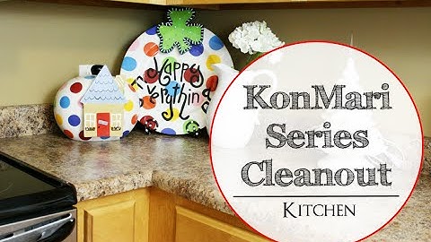 KONMARI ORGANIZATION SERIES | HOW I ORGANIZE MY KITCHEN