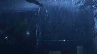 Rainfall Echoes at Sundown – Rhythmic Taps on Tin to Calm the Heart and Slow the Flow of Thought