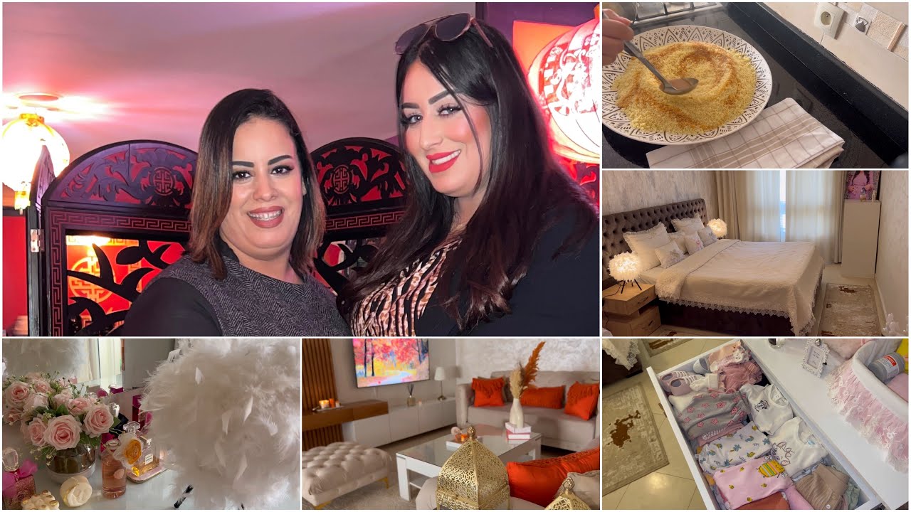 التغيير لي درت فغرفة النوم❤️عيد ميلاد أختي❤️عشاء مع خواتاتي❤️