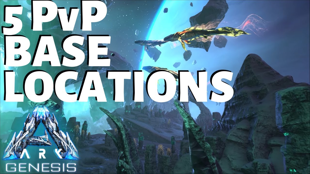 5 Strong PvP Base Locations on Genesis ARK Survival Evolved Genesis