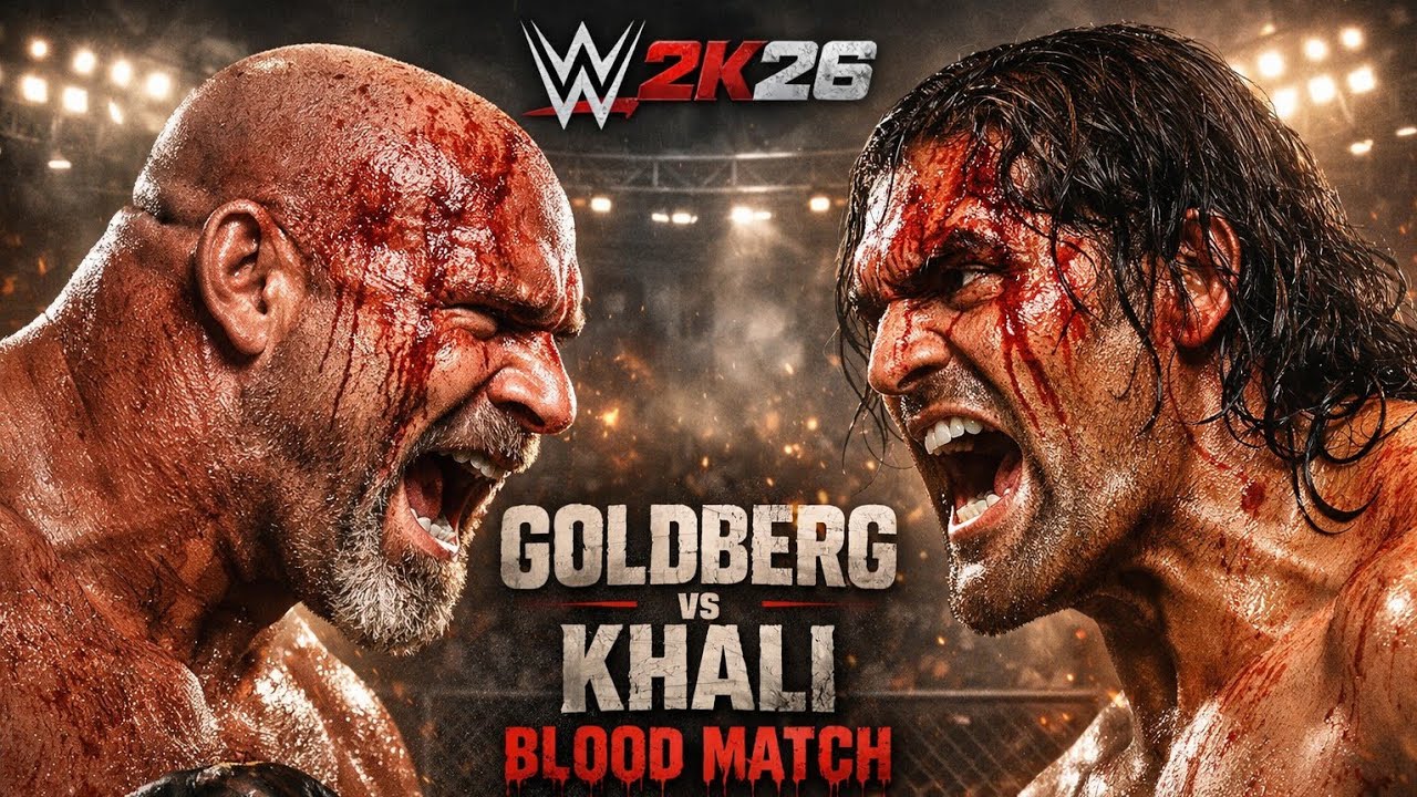Goldberg vs The Great Khali – Ultimate Giant Showdown!