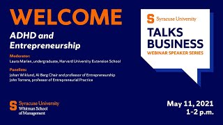 ADHD and Entrepreneurship Webinar