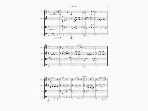All About You (McFly cover) - string quartet