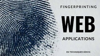 Fingerprinting Web Apps for successful Attacks