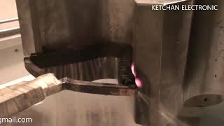 Gear Hardening and Tempering - Heat Treating With Gear Tooth to Tooth Hardening Induction Scanner