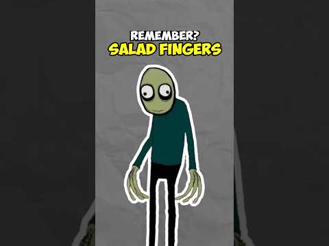 Salad Fingers was OG brainrot #nostalgia by Peak Nostalgia